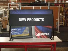 TF-404 Aero Table Top Portable Display with Tension Fabric Graphics -- Image 3