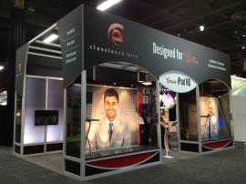 Custom Hybrid Island Exhibit at EXHIBITOR 2013 -- Image 2