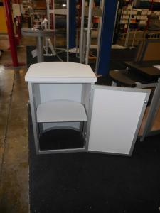 MOD-1267 Modular Pedestal with Locking Storage -- Image 2