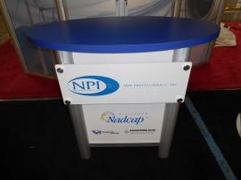 MOD-1266 Modular Pedestal with Graphics