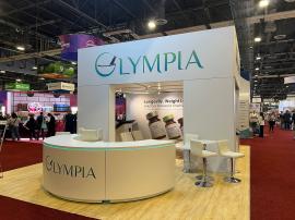 RENTAL: RE-9020 Medium Double Deck Design with Extrusion Drop Ceiling -- View 7