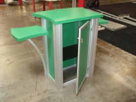 MOD-1176 Modular Pedestal with Locking Storage -- Image 2