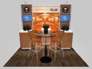 RE-1086 Trade Show Rental Lightbox Exhibit -- Image 1